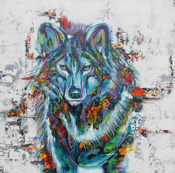 wolf piercing brian porter The Artym Gallery